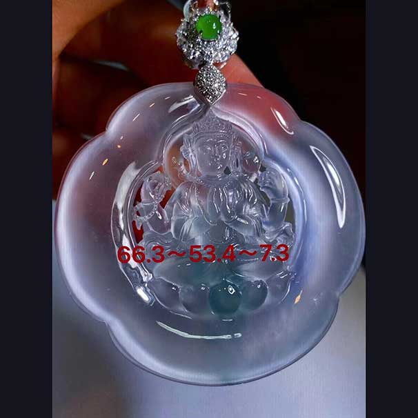 翡翠 觀音，加龍作品，高質(zhì)量 小六價(jià)