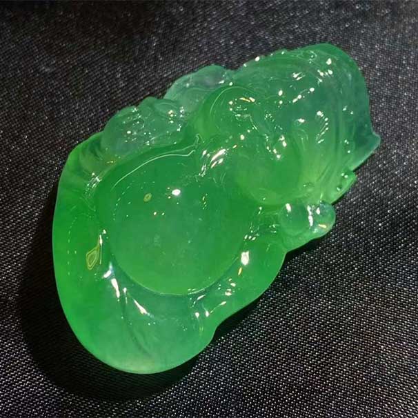 翡翠 財神，厚裝高品質(zhì) 難得材料，推薦